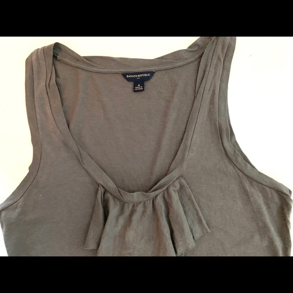 Banana Republic Front Ruffle Accent Dress Tank - Picture 2 of 2